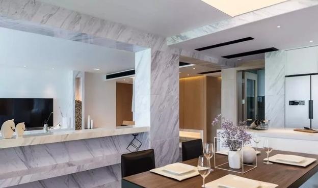 室內(nèi)設(shè)計(jì):客餐廳相連，讓客餐廳獨(dú)立有哪些隔斷方式?