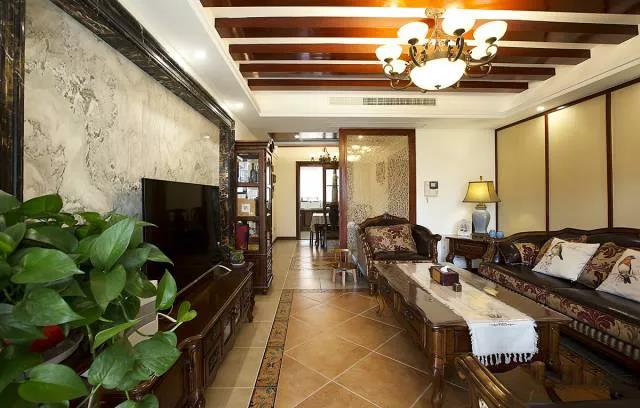 130㎡異域東南亞風(fēng)格裝修案例，讓生活變成度假