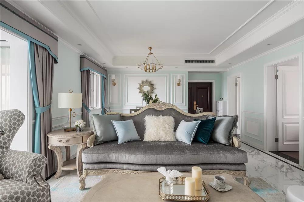 125平方美式裝修風(fēng)格案例介紹，淺色為主，低調(diào)輕奢！