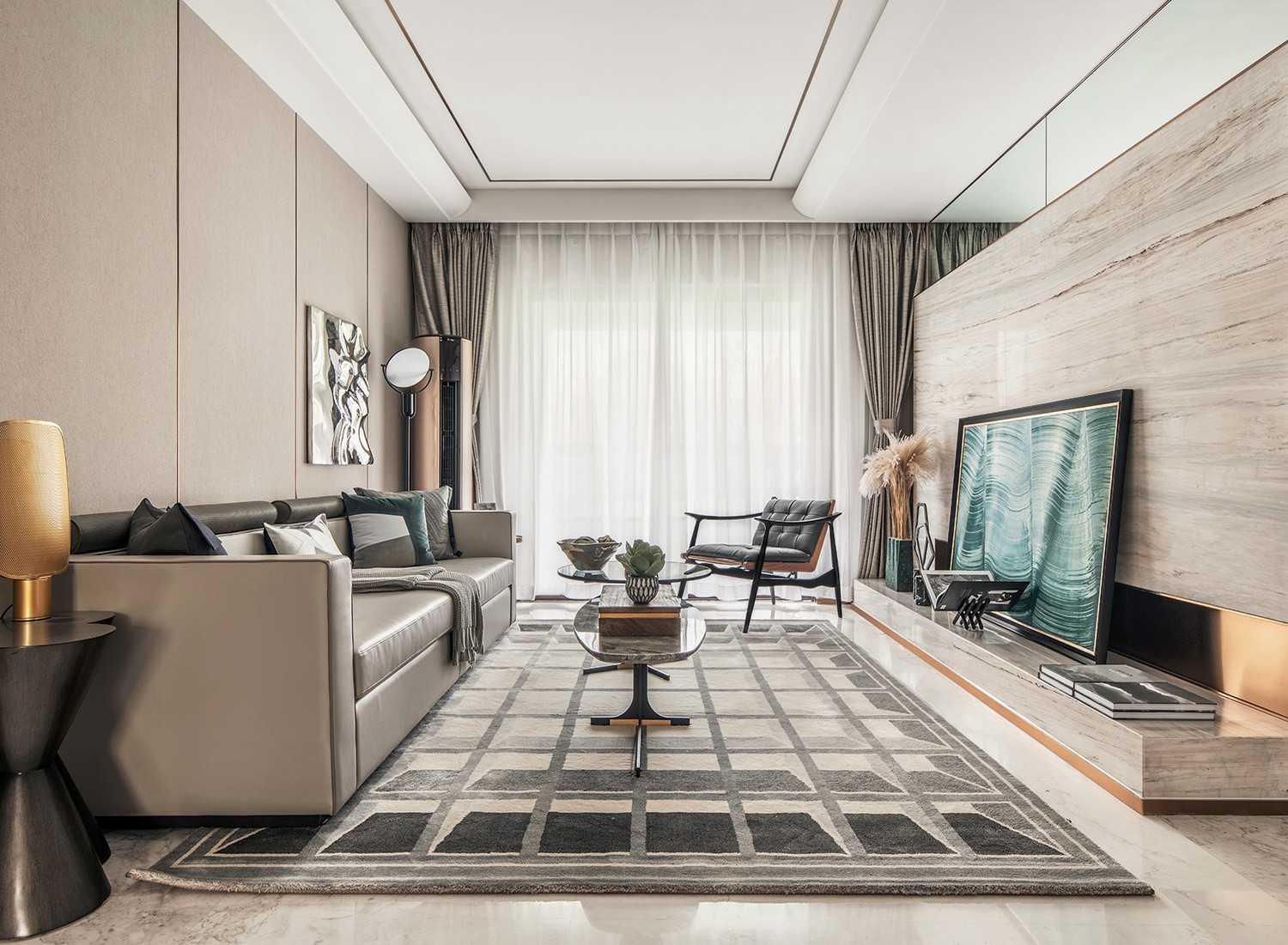 125平混搭三房裝修風(fēng)格，簡(jiǎn)約又不簡(jiǎn)單