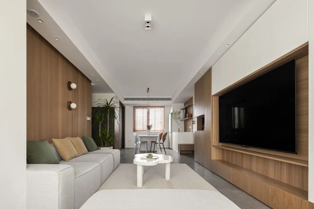 100平現(xiàn)代風(fēng)格三房裝修案例，對新家充滿期待