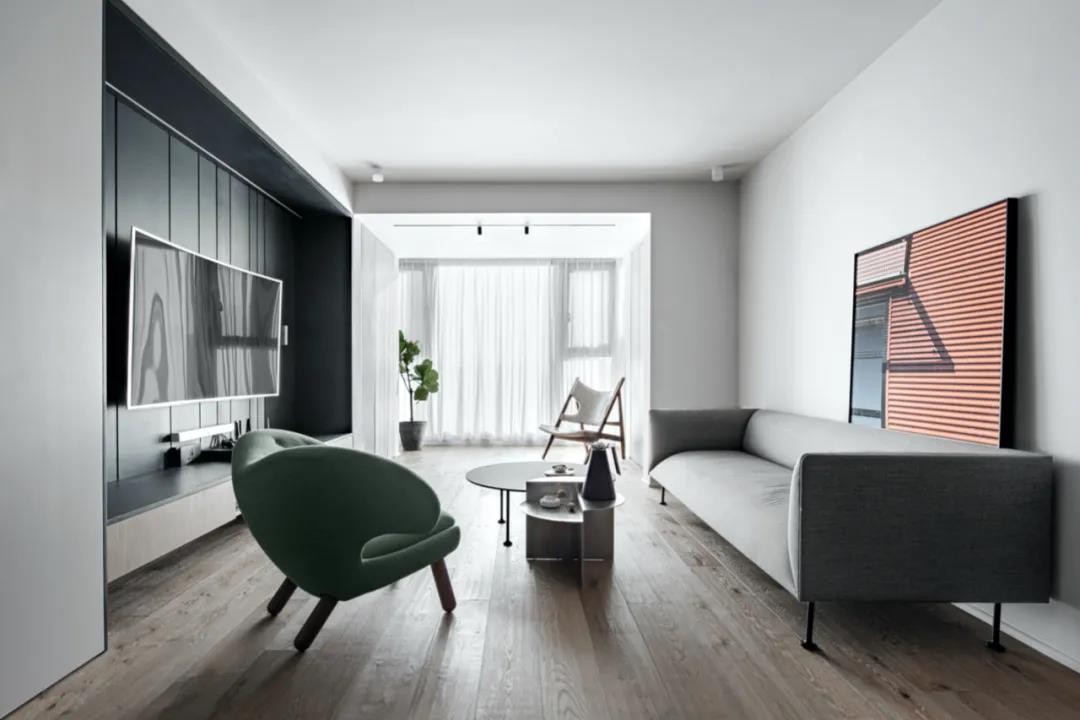 120平現(xiàn)代簡(jiǎn)約三居裝修，簡(jiǎn)約舒適風(fēng)格