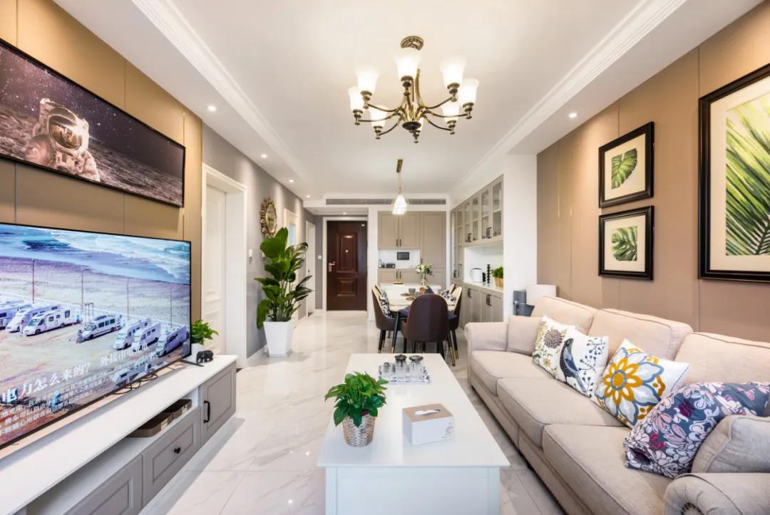 89㎡整出40㎡收納，超舒適簡(jiǎn)約美式風(fēng)，鄰居直呼太羨慕！