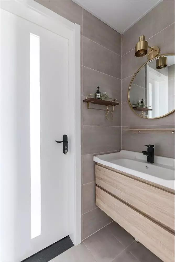 92㎡簡約北歐風(fēng)格新房裝修，開放式書房通透明亮！