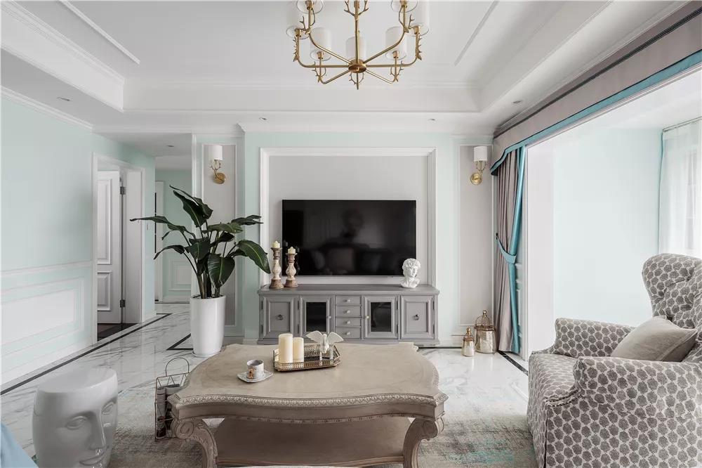 125平方美式裝修風格案例介紹，淺色為主，低調輕奢！