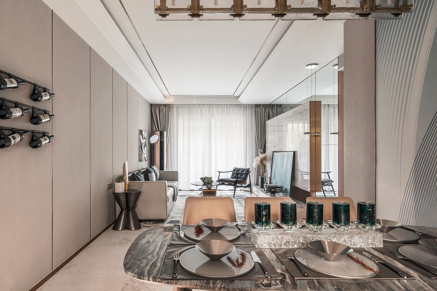 125平混搭三房裝修風(fēng)格，簡約又不簡單