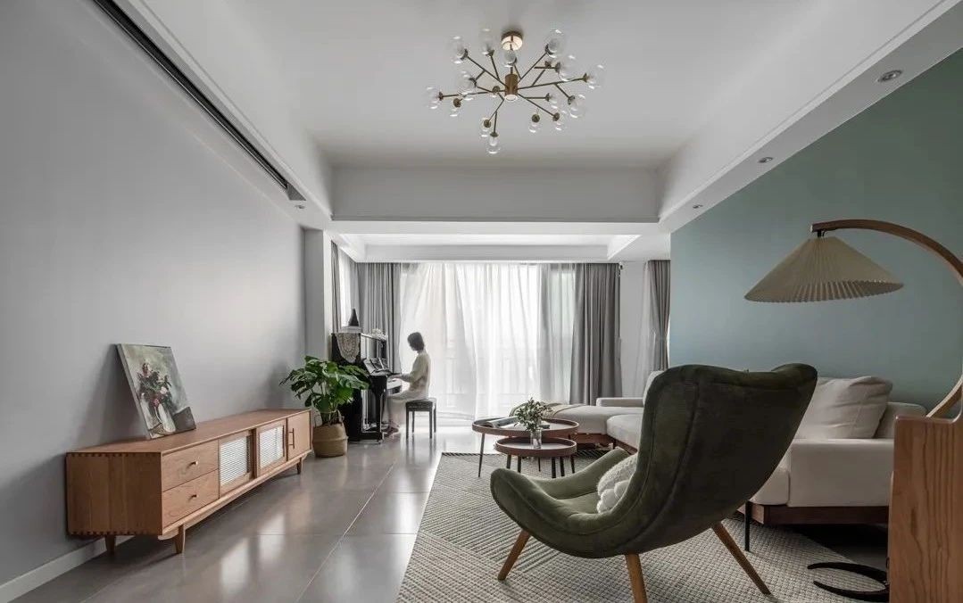 119現(xiàn)代四房裝修案例，現(xiàn)代簡約[柔時(shí)光]風(fēng)格