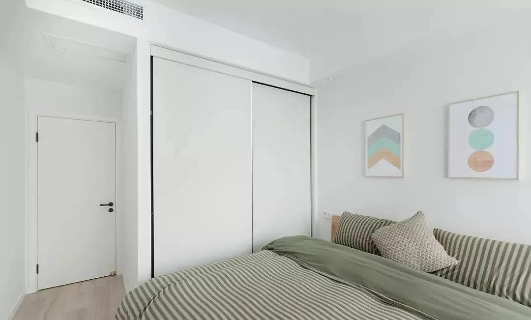 84㎡簡(jiǎn)約北歐風(fēng)格新房裝修，精致清新小兩室