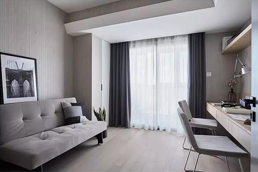 84平小二居，全開(kāi)放設(shè)計(jì)，視覺(jué)效果立馬變大一倍！