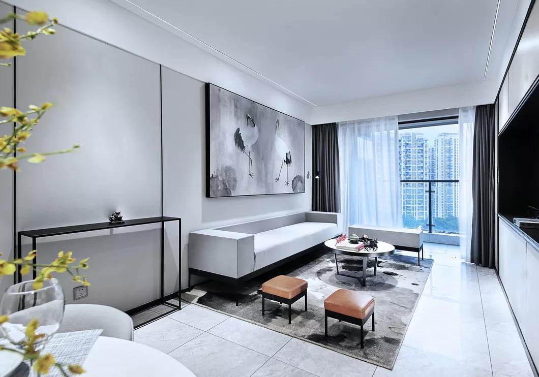 80平新中式風(fēng)格裝修效果圖，優(yōu)雅大氣！