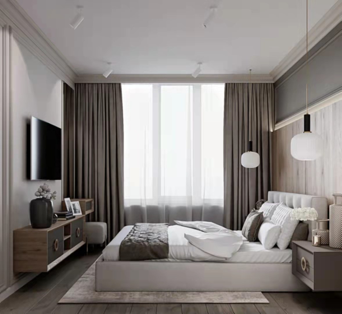 120平混搭四房裝修，理性的生活理念