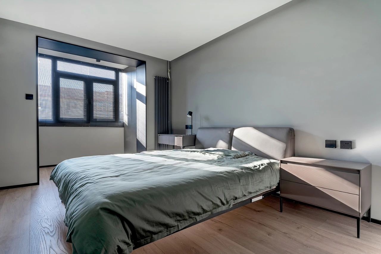 98平現(xiàn)代風格大平層裝修，戶型通透