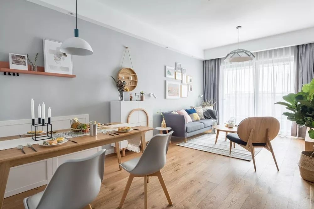 天驕福邸89㎡北歐風(fēng)三居，這個(gè)小家超級(jí)舒適愜意！