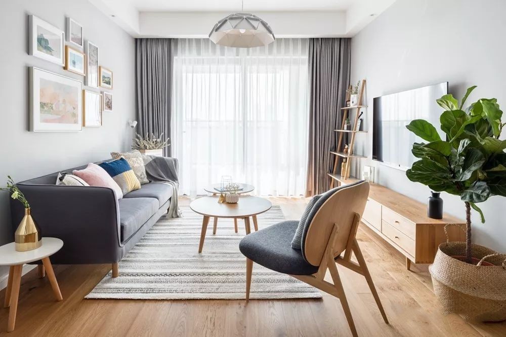 天驕福邸89㎡北歐風(fēng)三居，這個(gè)小家超級(jí)舒適愜意！