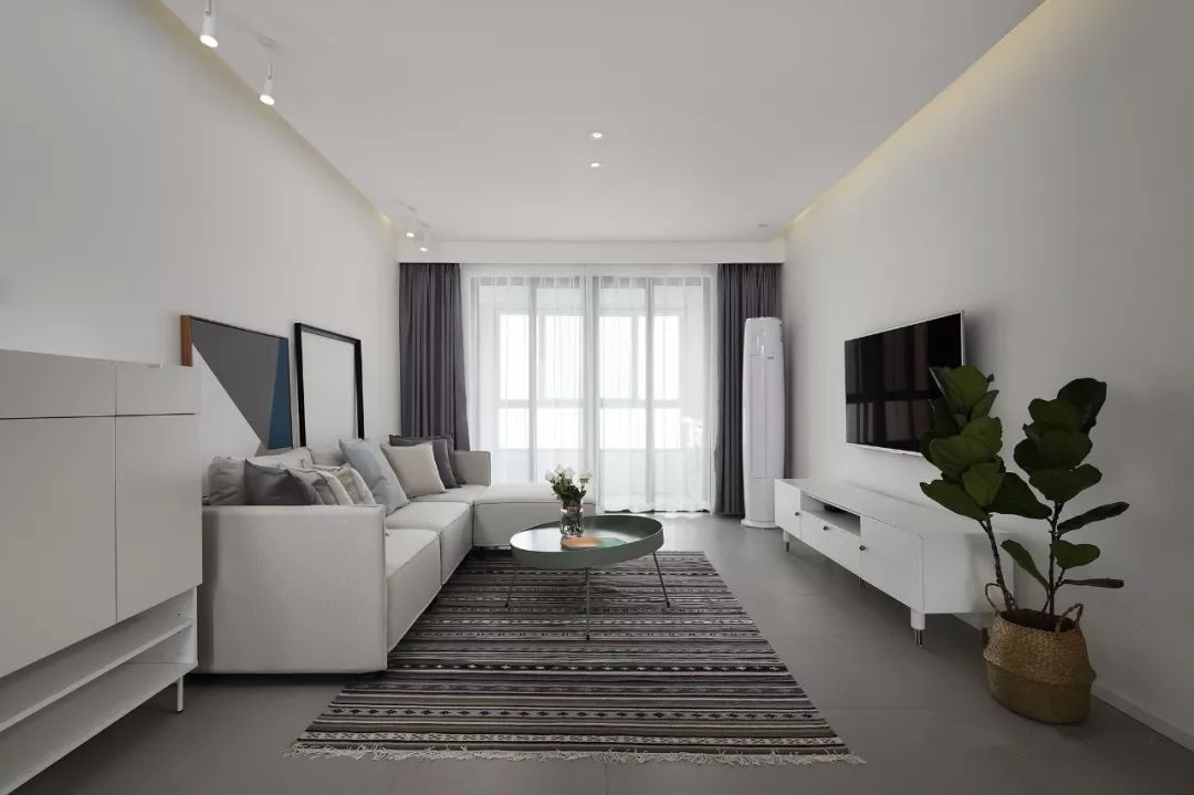 和順府-122㎡極簡(jiǎn)北歐風(fēng)三居，簡(jiǎn)潔大氣、清爽舒適！